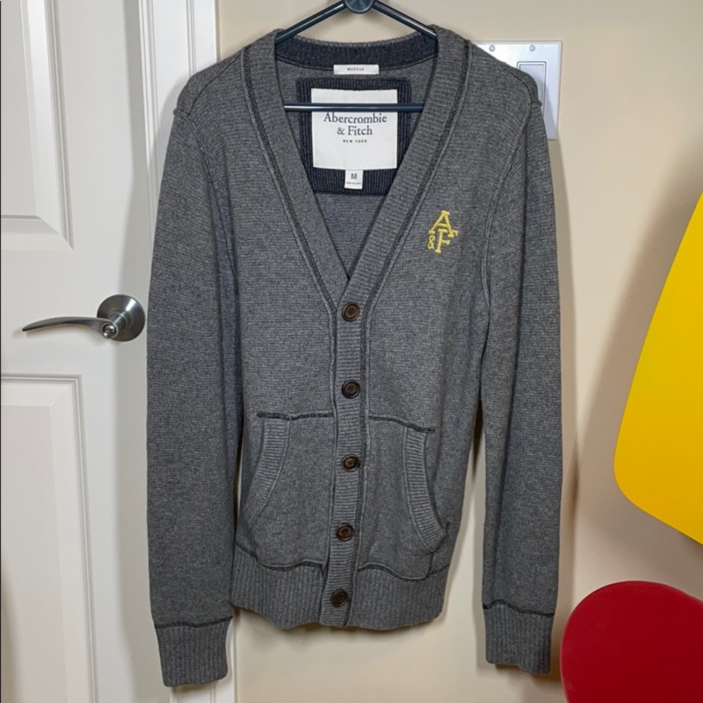 Abercrombie & Fitch Button Up Cardigan Sweater